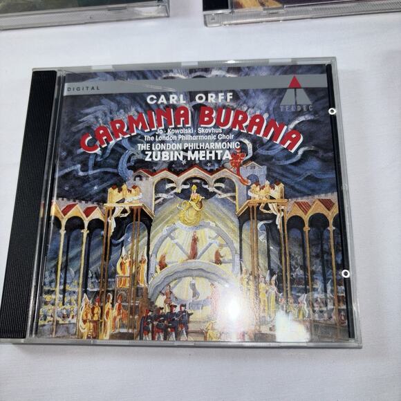 5 Opera Vocal CDs – Maria Callas, Carmina Burana, Aria II, A Garland for Linda, - Picture 5 of 10